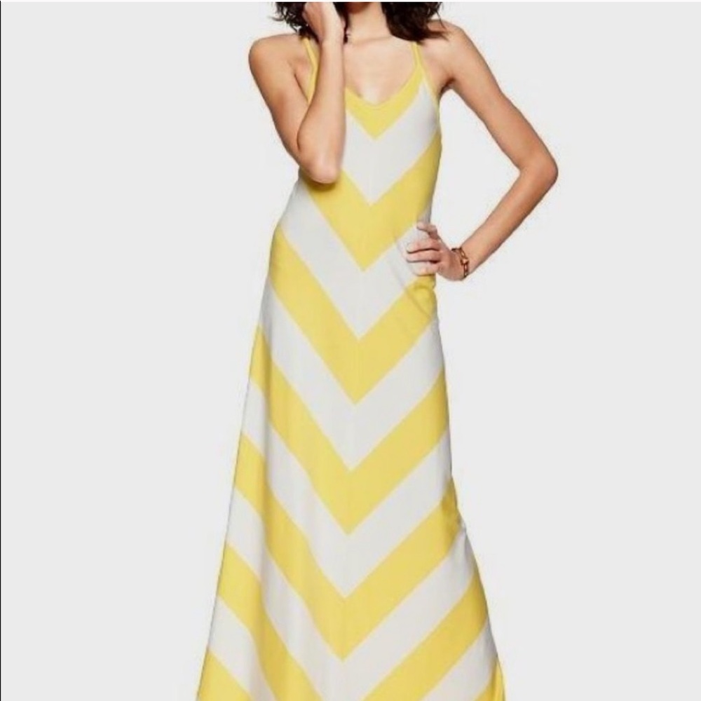 Gap Chevron Maxi Dress